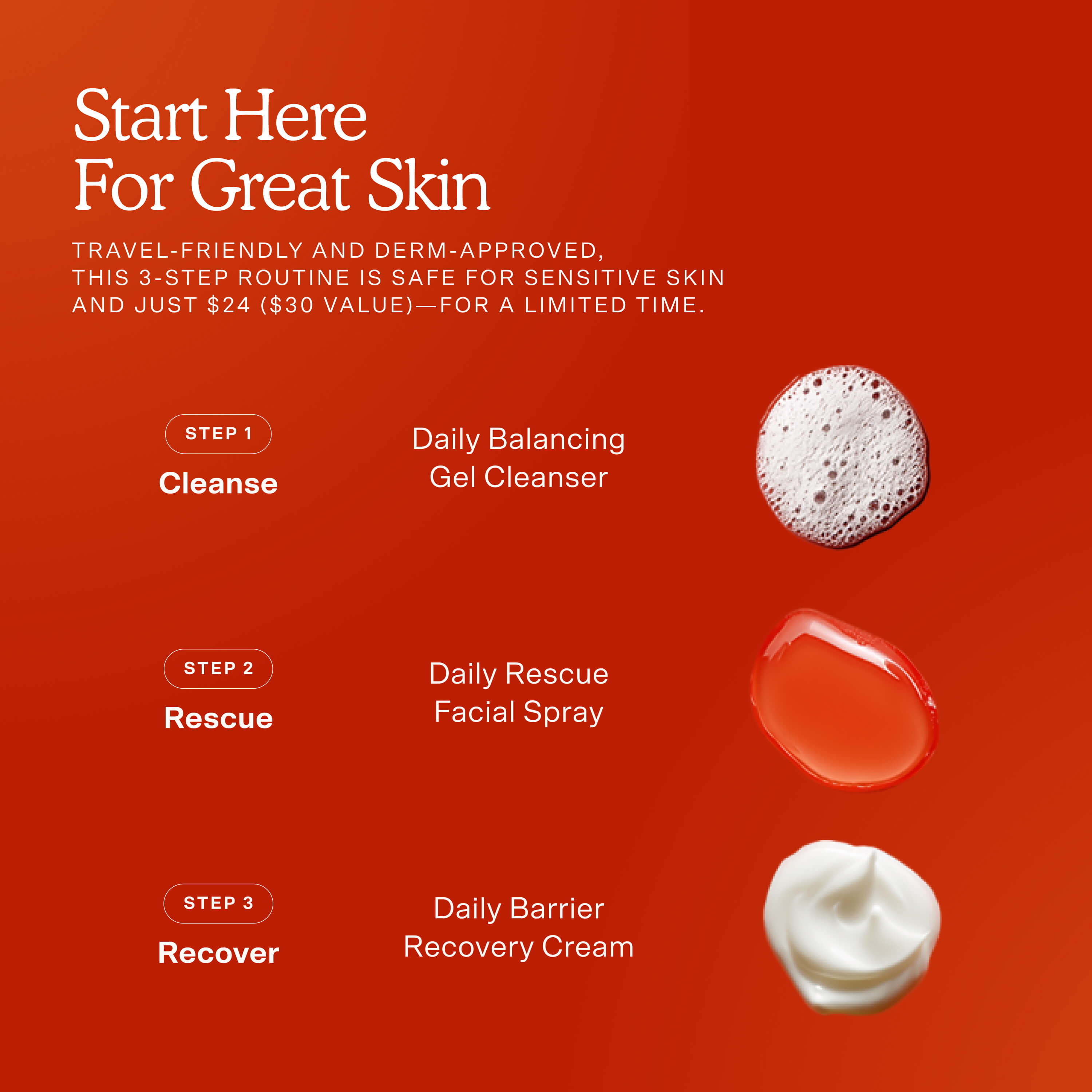 SOS Skincare Minis Kit