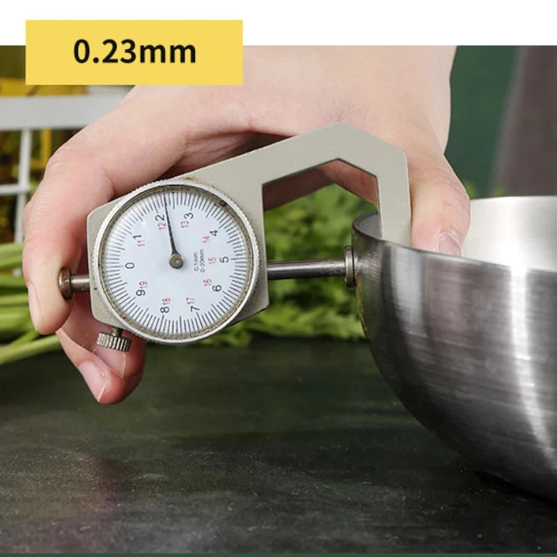 304 Stainless Steel Frying Pan NonStick Pan Fried Steak Pot Uncoated Kitchen Cookware For Gas Stove and Induction Cooker